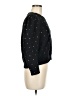 A.L.C. 100% Cotton Polka Dots Black Pullover Sweater Size XS - photo 4