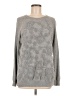 Chelsea28 Paisley Gray Pullover Sweater Size M - photo 1