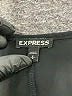 Express 100% Rayon Black Short Sleeve Top Size S - photo 7