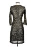 5/48 100% Polyester Animal Print Gold Cocktail Dress Size XS - photo 2