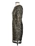 5/48 100% Polyester Animal Print Gold Cocktail Dress Size XS - photo 5