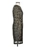 5/48 100% Polyester Animal Print Gold Cocktail Dress Size XS - photo 4