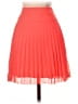 Express 100% Polyester Solid Red Formal Skirt Size 2 - photo 2