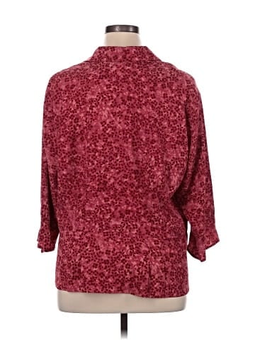 Norton McNaughton 3/4 Sleeve Blouse (view 2)