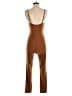 Trac Solid Brown Jumpsuit Size M - photo 2