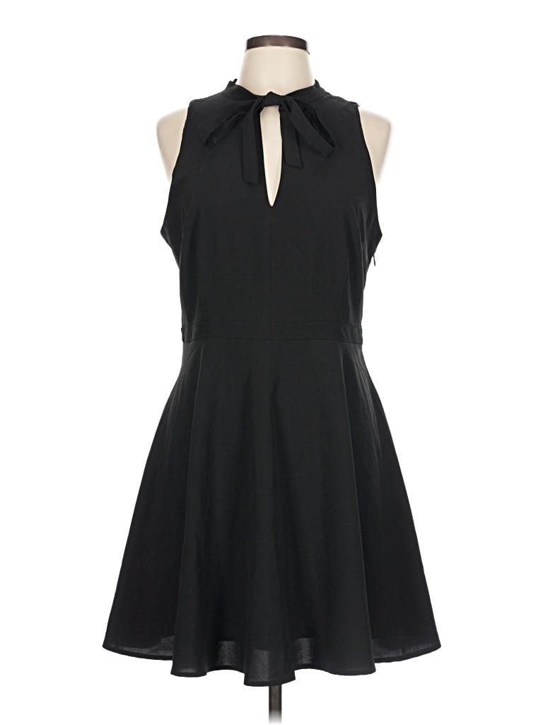 Pre-owned Esley Cocktail Dress In Black