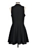 Esley 100% Polyester Solid Black Cocktail Dress Size L - photo 2