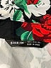 Shein 100% Polyester Floral Black Blazer Size 4 - photo 6