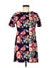 Iska 100% Polyester Floral Blue Casual Dress Size 6 - photo 1