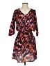 Betabrand 100% Polyester Print Red Casual Dress Size S - photo 1