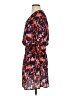 Betabrand 100% Polyester Print Red Casual Dress Size S - photo 5