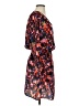 Betabrand 100% Polyester Print Red Casual Dress Size S - photo 4