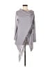 Unbranded Gray Poncho Size M - photo 1