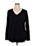 Torrid Black 3/4 Sleeve T-Shirt Size 2X Plus (2) - photo 1