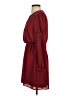 Express 100% Polyester Burgundy Casual Dress Size XS - photo 5