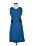 A.L.C. Color Block Blue Cocktail Dress Size 8 - photo 2