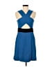 A.L.C. Color Block Blue Cocktail Dress Size 8 - photo 1