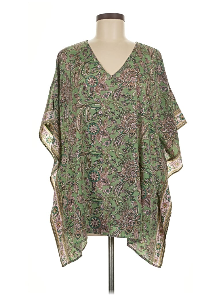 Jjill Kimono In Green