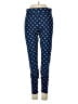 Lands' End Print Blue Casual Pants Size XS - photo 1