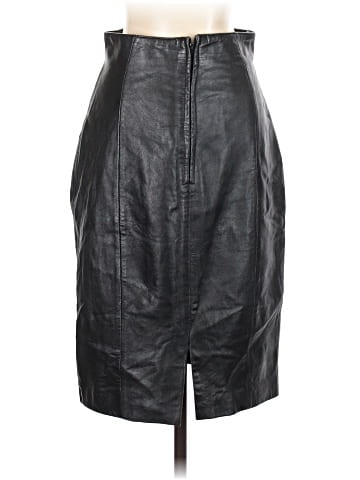 Marc by Andrew Marc Faux Leather Skirt (view 2)