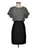 Ali Ro Color Block Gray Casual Dress Size 0 - photo 1
