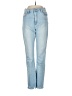 Just Black Hearts Blue Jeans Size 28 waist - photo 1