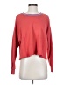 LNA 100% Cotton Red Pullover Sweater Size S - photo 1