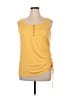 NILS Yellow Sleeveless T-Shirt Size XL - photo 1