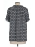 Liz Claiborne Black Short Sleeve Blouse Size L - photo 2