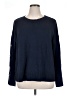 J Jason Wu Solid Blue Pullover Sweater Size XL - photo 1