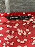 Shein Red Short Sleeve Top Size 6 - photo 7