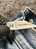 PacSun Chevron-herringbone Blue Jeans Size 26 waist - photo 8