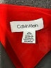 Calvin Klein 100% Polyester Floral Red 3/4 Sleeve Blouse Size M - photo 7