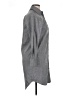 Lafayette 148 New York Gray 3/4 Sleeve Button-Down Shirt Size XXS - photo 4