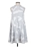 Keepsake Graphic Gray Casual Dress Size S - photo 1