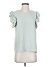 Shein 100% Polyester Green Short Sleeve T-Shirt Size 4 - photo 1