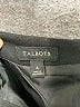 Talbots Solid Black Casual Dress Size 4 - photo 7