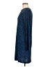 MICHAEL Michael Kors Chevron-herringbone Blue Casual Dress Size M - photo 5