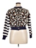 Unbranded Animal Print Stripes Blue Cardigan Size XL - photo 1