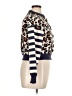 Unbranded Animal Print Stripes Blue Cardigan Size XL - photo 4