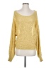 Assorted Brands Metallic Yellow Pullover Sweater Size S - photo 1