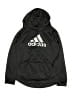 Adidas 100% Polyester Black Pullover Hoodie Size 16 - photo 1