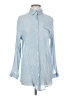 Assorted Brands Blue Long Sleeve Button-Down Shirt Size S - photo 1