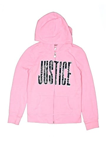 Justice Zip Up Hoodie (view 1)