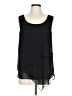 AGB 100% Polyester Black Sleeveless Blouse Size L - photo 1