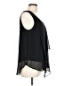 AGB 100% Polyester Black Sleeveless Blouse Size L - photo 4