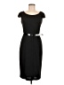 David Meister 100% Polyester Solid Black Cocktail Dress Size 6 - photo 1