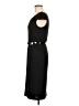 David Meister 100% Polyester Solid Black Cocktail Dress Size 6 - photo 5