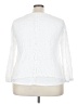 Unbranded White 3/4 Sleeve Blouse Size 4X - photo 2