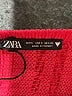Zara 100% Polyester Burgundy Cocktail Dress Size S - photo 7